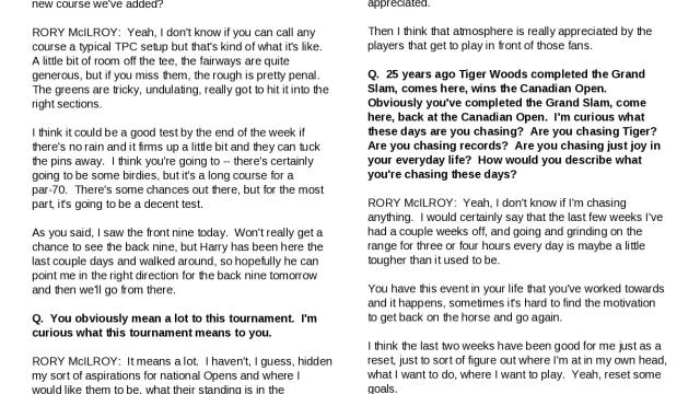 Rory McIlroy